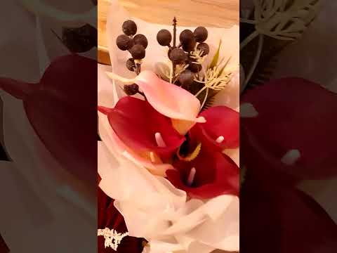 1set order#flowerarragement #handbouquet💐❤️💪with hadiya(🎁) #giftwrapping