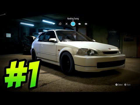 Need For Speed 2015 Gameplay Walkthrough - Part 1 -  Honda Civic Type-R (Let's Play / Playthrough)