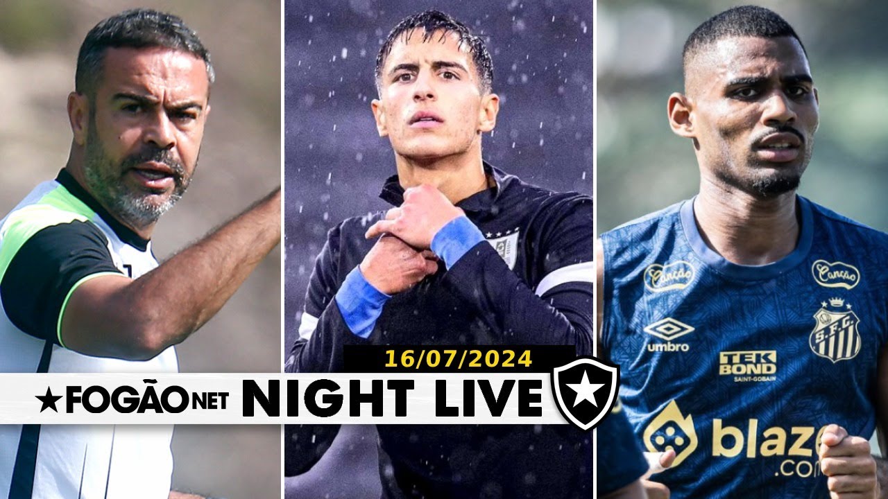 NIGHT LIVE | Artur Jorge ‘tira peso’ de Botafogo x Palmeiras; mais reforços estão chegando