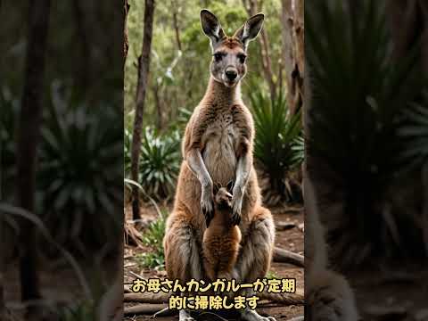 カンガルーの袋は何のためにあるのですか?