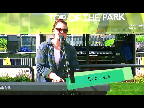 Kylee Phillips at the Acoustic Stage, Ann Arbor Summer Festival “Too Late”