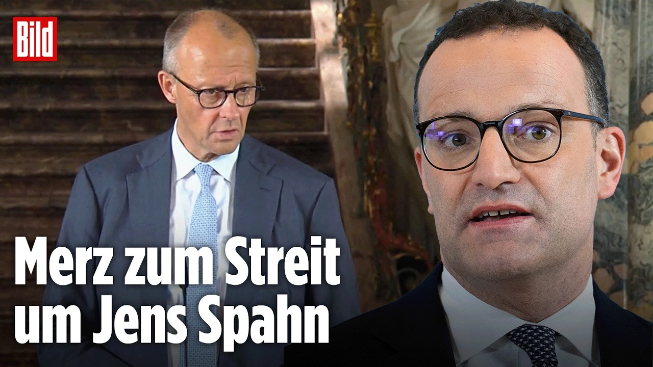 Merz zu Spahn: CDU macht vorerst keine Kehrtwende!