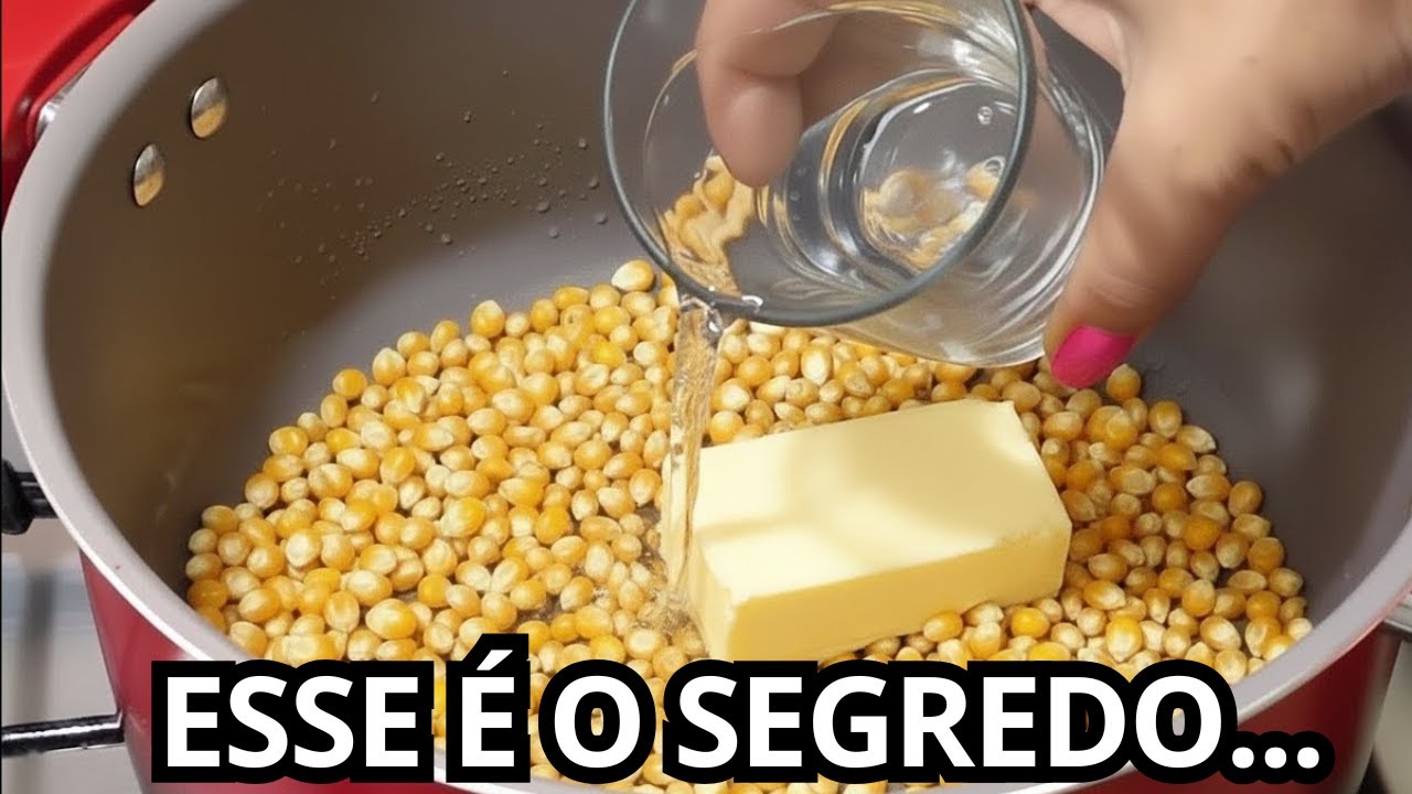 O SEGREDO DOS PIPOQUEIROS! Esse é o TRUQUE para fazer a melhor pipoca gourmet