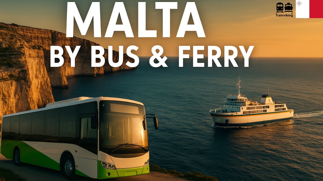 Malta by public transportation, bus & ferry (Including Gozo & Comino)