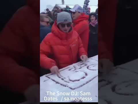 fake snow dj