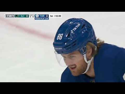 NHL   Oct.22/ 2021  San Jose Sharks - Toronto Maple Leafs