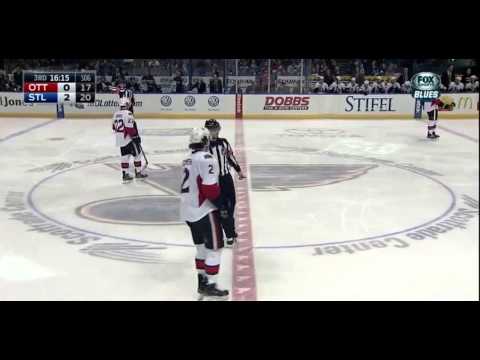 Steve Ott Holding the Stick vs. Ottawa 11.25.14