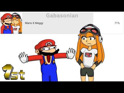 All Mario X Meggy Spletzer Moments in @Gabasonian's SMG4 Community Poll Videos ❤️❤️🧡🧡 (RE-UPDATED!!)