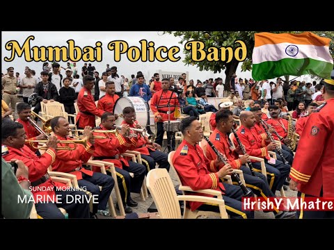 Mumbai Police Band | Jayostute Jayostute | At Marine Drive