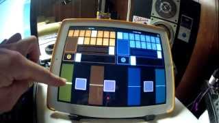 Video thumbnail for JazzMutant Lemur Legacy and Liine Lemur for iPad iOS talking to each other by Calamity Andy