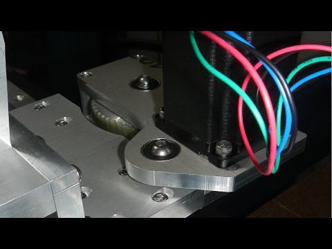 Cnc routing 9.5mm 6061 aluminium plate - y axis pinion drive...