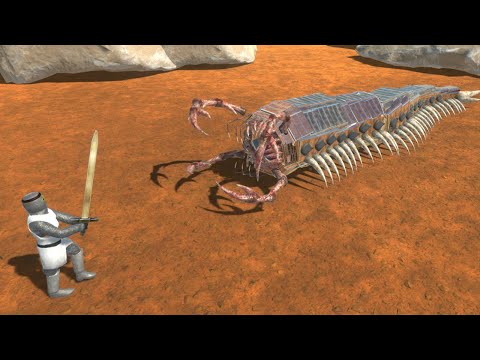 Mongolian Death Worm vs ALL UNITS ARBS Animal Revolt Battle Simulator