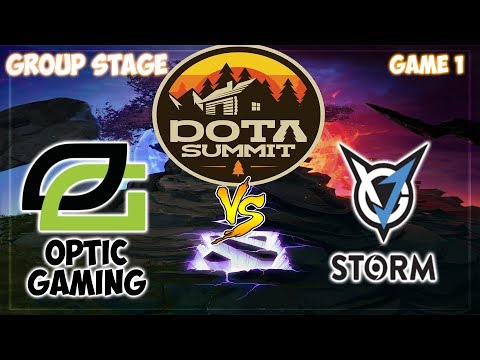 Optic Gaming vs VGJ Storm Game 1 - Dota Summit 9 Group Stage Full Gameplay - Dota 2