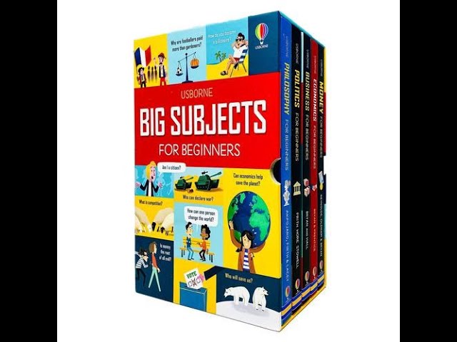 Vídeo relacionado con Usborne For Beginners 3 Books Collection Box set (Politics, Philosophy & Economics)