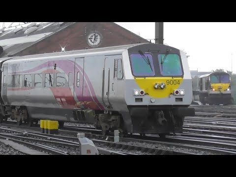 Irish Rail Enterprise Train + 201 Class Loco - Connolly Station, Dublin