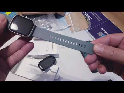 Amazfit GTS2 mini Sage Green Pairing with iPhone 12