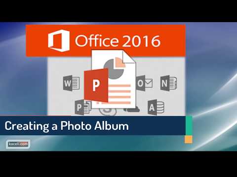 PowerPoint 2016 Tutorial: Creating a Photo Album in PowerPoint