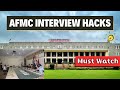 Everything For AFMC Interview AFMC 2024