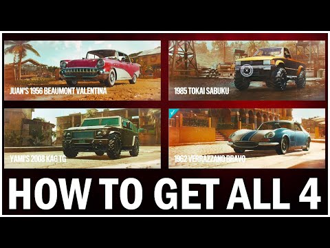 Far Cry 6 How to Get ALL 4 Rides (Vehicle/Car Summons)