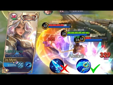 RANK UP WITH AGGRESSIVE ESMERALDA | ESMERALDA BEST BUILD 2023 | MOBILE LEGENDS: BANG BANG