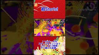 スプラトゥーン2のガチマッチを数ヶ月ぶりにやった結果… #shorts