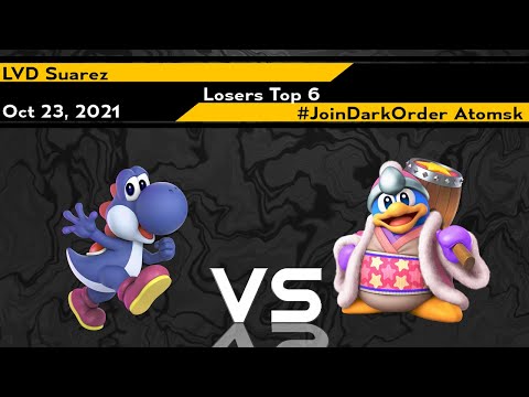 [Smash Ultimate] Hold The Line (L.Top 6) - LVD  Suarez vs #JoinDarkOrder  Atomsk