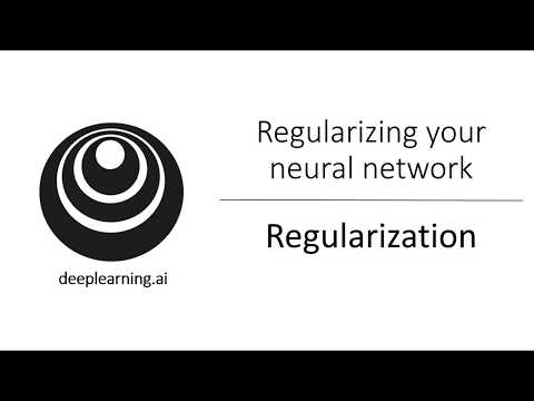 Regularization (C2W1L04)