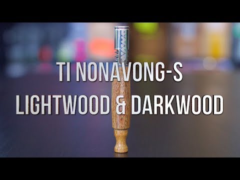 Dynavap Ti NonaVong-S Lightwood & Darkwood - Product Demo | GWNVC's Vaporizer Reviews