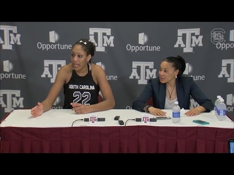 A'ja Wilson Post-Game Press Conference (Texas A&M) - 1/31/16