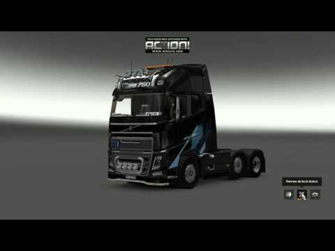 ETS2 passeio e demonstração de volvo FH16 550