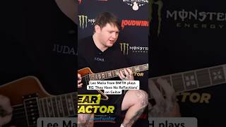 Lee Malia from BMTH plays ‘RE: They Have No Reflections’ on Guitar #bringmethehorizon #bmth #guitar