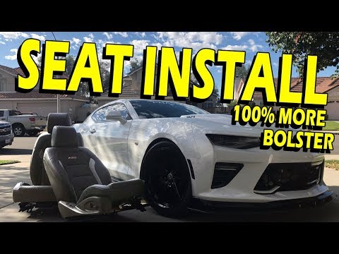 Seat Install 2016-2024 Camaro SS