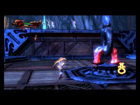 God of War 3: Remastered - Chapter 3 Olympia: Minotaur Horn Location, Defend Chain Wave Gameplay
