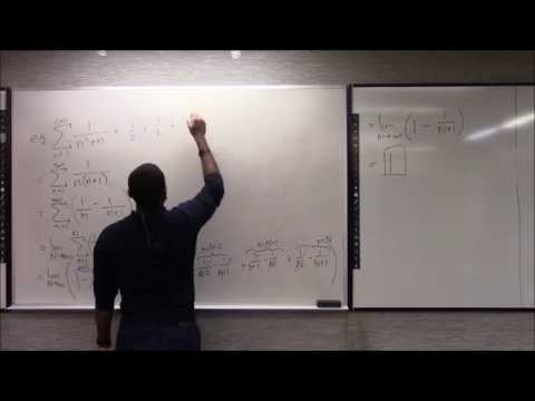 Math 1207-R03 Lecture 22 - Series and their convergence - Series convergence tests part 1
