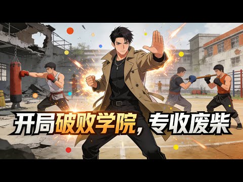 【Multi Sub】《開局破敗學院，專收廢柴》開局繼承破敗學院，把人人嫌棄的學生，培養成為頂尖強者#漫劇 #動態漫 #AI漫劇 #動漫 #動畫