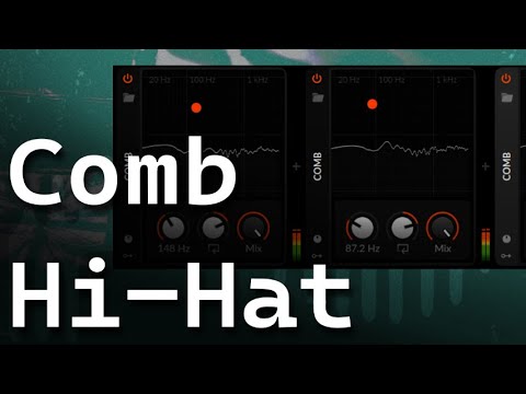 Hihat Synthesis with Comb Filters | Sound Design Concepts Ep. 29