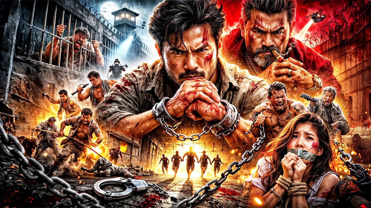 New 2025 Hollywood Movie in Hindi Dubbed | Jailer | Blockbuster Action Thriller Trending Film