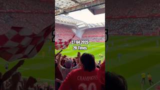 One year ago today…🏆🔴 1年前の今日は🤩 #リバプールFC #リバプール暮らし #アンフィールド #LFC #PL #LiverpoolLife #anfield