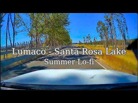 Sunny Countryside Dashcam ☀️ Rural Dirt Road Trip [Lumaco - Santa Rosa Lake] Lo-Fi