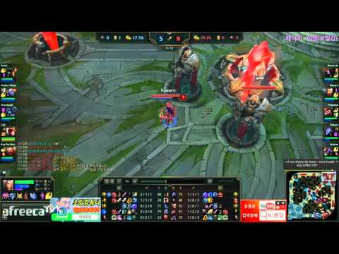 Faker Irelia vs Lissandra [full version Europe]