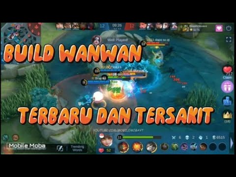 Super Strong Wanwan Post Buff Gameplay  Top Global Wanwan  Ghost's Student   Mobile Legends Build