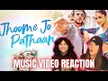 Jhomee Jo - Music Video Reaction (Pathaan - New!!)