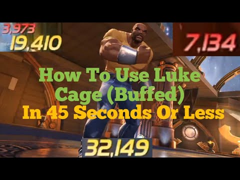 How To Use Luke Cage Buffed 2.0 | 45 Seconds |