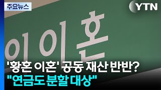 '황혼 이혼' 공동 재산 반반?...연금도 분할 대상 / YTN