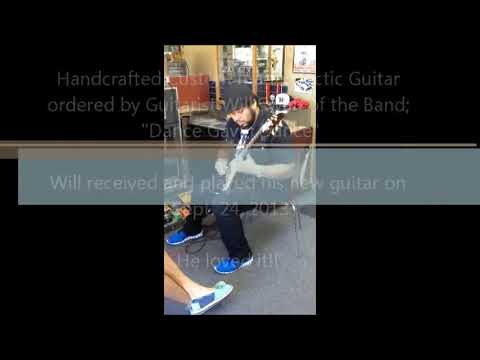 a wild Will Swan playing guitar