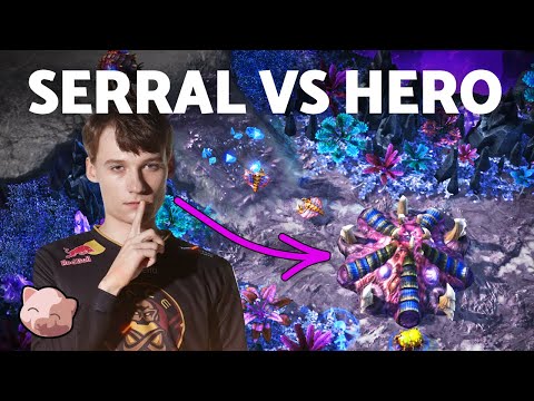 Serral cheeses the Cheeser with a PROXY HATCH! | vs herO WardiTV Christmas Day Semis (Bo5 ZvP) - SC2