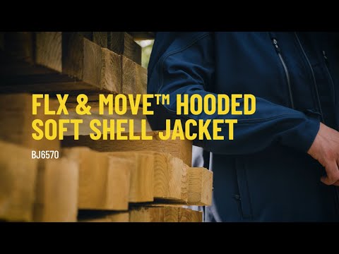 FLX & MOVE™ HOODED SOFT SHELL JACKET