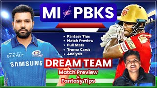 MI vs PBKS Dream11, PBKS vs MI Dream11, Mumbai vs Punjab Dream11: Match Preview, Stats and Analysis