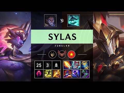 Sylas Jungle vs Hecarim - VN Grandmaster Patch 25.06