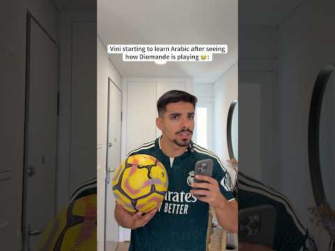 Vini Jr Getting Ready for Saudi Arabia 😭🇸🇦